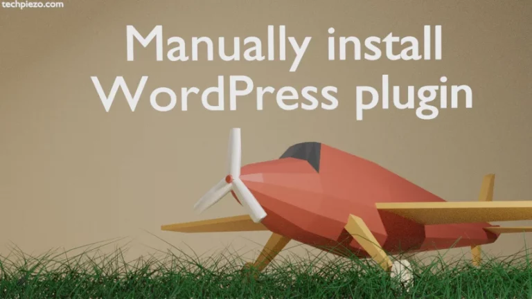 How to manually install WordPress plugins